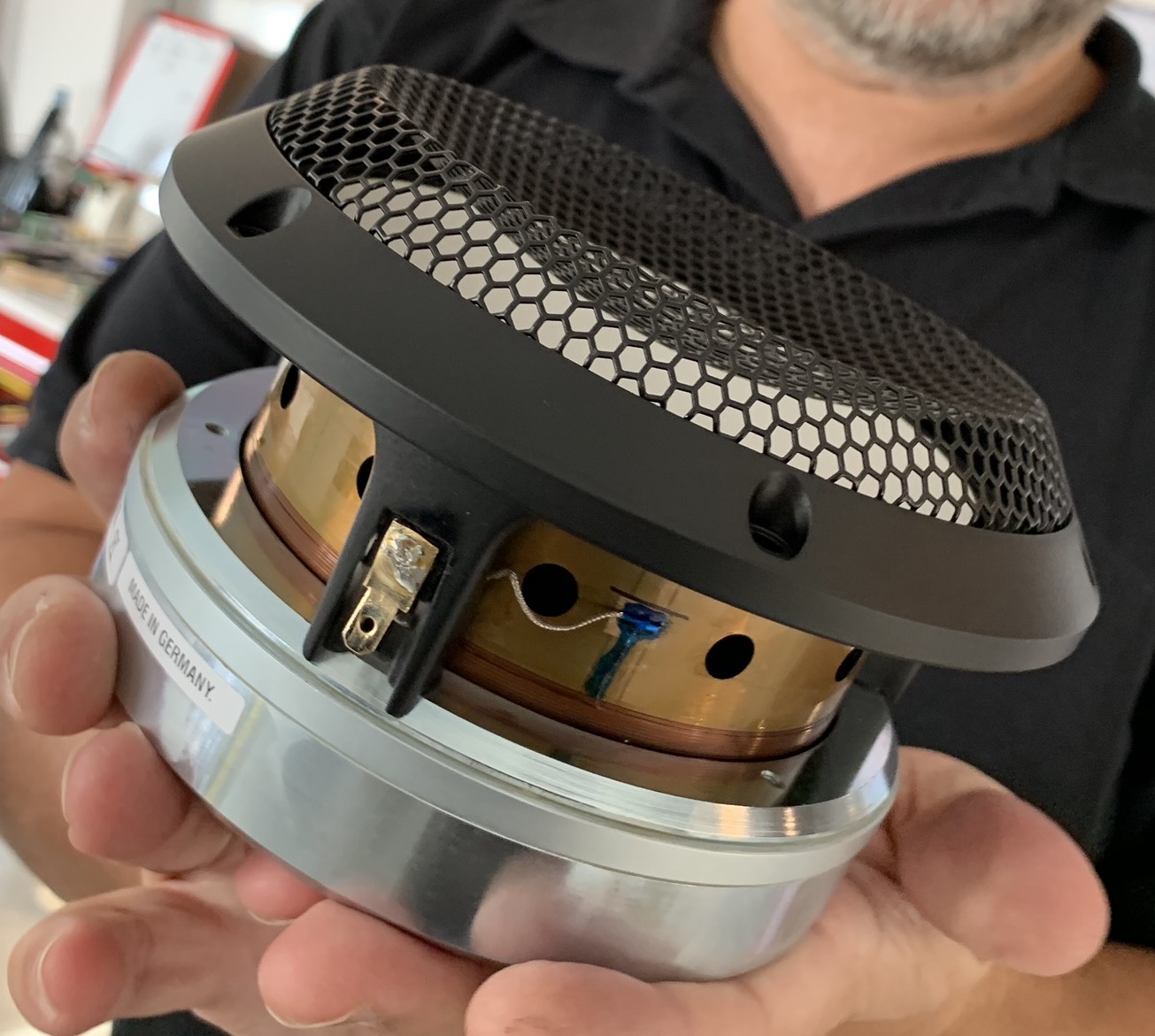 Accuton C168-990 Vollkeramik-Tiefmitteltöner – Made in Germany – verbaut im Lyravox Karlsson